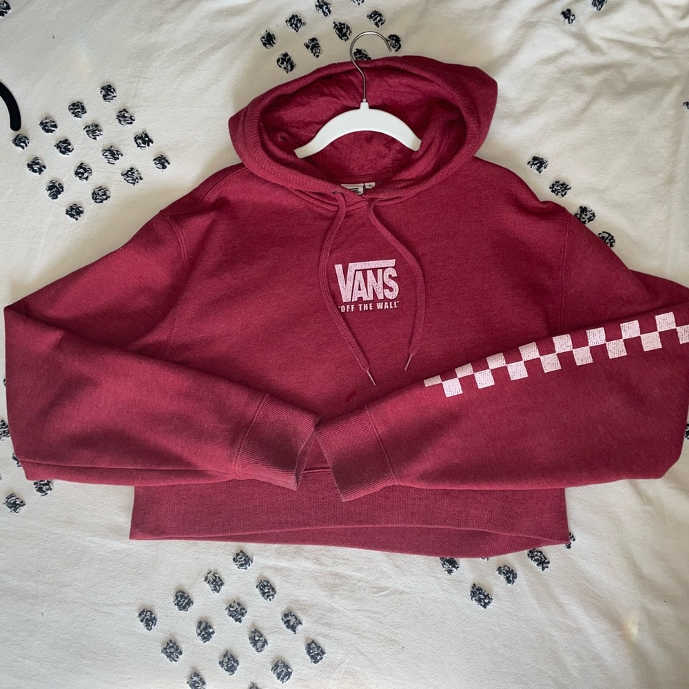 Vans cropped hoodie